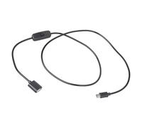 Câble de processeur USB type C mâle vers USB femelle avec fonction de changement 1 m/2 m, préférences pour le chargement et la connexion externe, câble d'extension commutable
