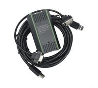 Câble de programmation 6GK1571-0BA00-0AA0 compatible avec Siemens S7-200/300/400, adaptateur USB pour interface MPI/PPI, câble de données avec isolation optocoupleur et fusible PTC, prise en charge