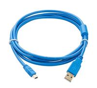 Câble de programmation de Mini Port USB adapté aux séries FP0R/FP0H/FP7/FP-XH USB-MT6000/MT8000(Blue GoldPlated Type,3m)