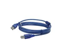 câble de programmation Nouveau câble d'imprimante USB 1,5 m 3,0 m 5 m Type A mâle vers type B mâle câble de programmation PLC à double blindage, câble de téléchargement d'écran tactile(300mm)