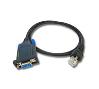 Câble de programmation RS232 vhbw pour radio Motorola M100, M200, M300, M400, M860, M1225, CDM750, CDM1250, CDM1550, Pro3100, Pro5100, Pro7100, LSC200