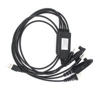 Câble de programmation USB 5 en 1, sans transmission, pour Motorola AXU4100 CP200, câble Radio 2 voies