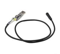 Câble de programmation USB pour contrôleurs de moteur de vélo électrique Bafang BBS01/BBS02/BBS02B, adapté au protocole UART pour le réglage des paramètres et le réglage de la logique de