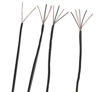 Câble de protection Câble de Signal Ultra-doux à 2 cœurs et 4 cœurs, ligne 2 broches 3 broches 4 broches 5 broches, câble émaillé, fil isolé, fil de gaine, fil de casque fil de terre (Size : 5 meters