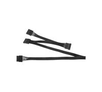 Câble de Puissance de Disque Dur de Disque Dur 5 Broches à 3 SATA Uniquement pour Cooler Master V550 V650 V750 V850 V1000 V1000 Puissance Modulaire