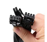 Câble de Puissance PCI-E 6 Broches à 2 6 + 2 Broches 6 Broches à 8 Broches pour Bloc de Puissance Modulaire Cooler Master SéRie V V850 V700