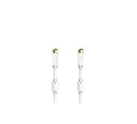 Cable de raccord . SAT, f . male F - f . male F, doré, 5,0 m, 100 dB,