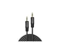 Câble de raccordement 35640 Jack audio [1x Jack mâle 3.5 mm - 1x Jack mâle 3.5 mm] 25.00 cm noir