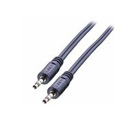 Câble de raccordement 35643 Jack audio [1x Jack mâle 3.5 mm - 1x Jack mâle 3.5 mm] 3.00 m noir