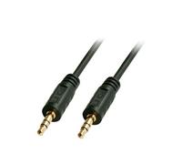Câble de raccordement 35644 Jack audio [1x Jack mâle 3.5 mm - 1x Jack mâle 3.5 mm] 5.00 m noir