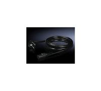 Câble de raccordement 7200.210 [1x Prise mâle + contact de protection - 1x Secteur femelle C13] 1.80 m noir