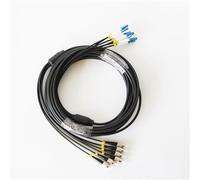 Câble de raccordement à fibre optique Armored 1M-50 M 6 Core LSZH 6C SC LC FC ST A Monomode (20 m 1 pièce LSZH SC-SC)