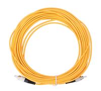 Cable de raccordement a fibre optique monomode FC/UPC vers FC/UPC, 10 m, jaune
