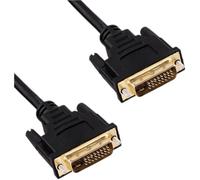 Câble de raccordement Akyga 1.8 m noir AK-AV-06 Câble DVI