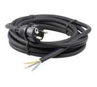 AS Schwabe Câble de raccordement en caoutchouc H07RN-F 3G1.5 Noir 4,5 m
