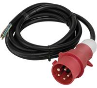 As - Schwabe 70970 Câble de raccordement haute tension pour chantier/agriculture/industrie CEE Noir 400 V 32 A 5 m