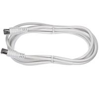 Câble de raccordement Axing SAK 151-00 [1x F à raccord rapide - 1x F à raccord rapide] 1.50 m blanc