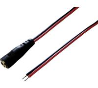 Câble de raccordement basse tension BKL Electronic 072062 DC femelle - extrémité(s) ouverte(s) 5.5 mm 2.1 mm 2.1 mm 2.00 m 1 pc(s)