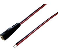 Câble de raccordement basse tension BKL Electronic 072062 DC femelle - extrémité(s) ouverte(s) 5.5 mm 2.1 mm 2.1 mm 2.00 m 1 pc(s)