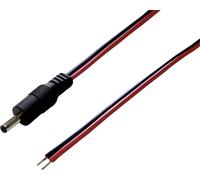 BKL ELECTRONIC Câble de raccordement basse tension 072085 DC mâle - extrémité(s) ouverte(s) 3.5 mm 1.3 mm 1.3 mm 2.00 m 1 pc(s)