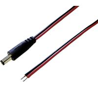 Câble de raccordement basse tension BKL Electronic 075102 DC mâle - extrémité(s) ouverte(s) 5.50 mm 2.10 mm 1.00 m 1 pc(s)