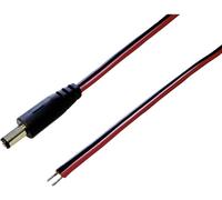 Câble de raccordement basse tension BKL Electronic 075103 DC mâle - extrémité(s) ouverte(s) 5.50 mm 2.10 mm 5.00 m 1 pc(s)