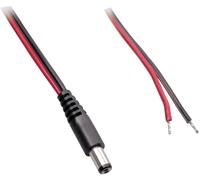 Câble de raccordement basse tension BKL Electronic 075143 DC mâle - extrémité(s) ouverte(s) 5.50 mm 2.10 mm 30.00 cm 1 pc(s)