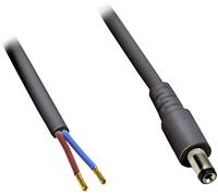 Câble de raccordement basse tension BKL Electronic 075178 DC mâle - extrémité(s) ouverte(s) 5.50 mm 2.50 mm 30.00 cm 1 pc(s)