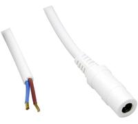 Câble de raccordement basse tension BKL Electronic 075203 DC femelle - extrémité(s) ouverte(s) 5.50 mm 2.10 mm 0.50 m 1 pc(s)