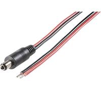 Câble de raccordement basse tension TRU COMPONENTS 1582295 DC mâle - extrémité(s) ouverte(s) 5.5 mm 2.5 mm 2.00 m 1 pc(s)