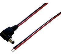 Câble de raccordement basse tension TRU COMPONENTS TC-2511269 DC mâle - extrémité(s) ouverte(s) 5.50 mm 2.10 mm 1.00 m 1 pc(s)