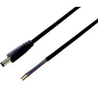 Câble de raccordement basse tension TRU COMPONENTS TC-2511295 DC mâle - extrémité(s) ouverte(s) 5.50 mm 2.10 mm 0.50 m 1 pc(s)