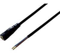 Câble de raccordement basse tension TRU COMPONENTS TC-2511304 DC femelle - extrémité(s) ouverte(s) 5.50 mm 2.10 mm 1.00 m 1 pc(s)