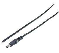 Câble de raccordement basse tension TRU COMPONENTS TC-6649308 DC mâle - extrémité(s) ouverte(s) 5.50 2.10 mm 1.20 m