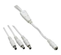 Câble de raccordement basse tension VOLTCRAFT 072981C DC femelle - DC mâle 5.5