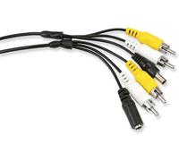Câble de raccordement caméra, Cinch, AV, 5 m