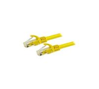 StarTech.com Câble réseau Cat6 UTP sans crochet de 7 m - Cordon Ethernet RJ45 anti-accroc - Câble patch - M/M - Jaune - Cordon de raccordement - RJ-45 (M) pour RJ-45 (M) - 7 m - UTP - CAT 6 -...