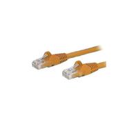 StarTech Câble réseau Cat6 UTP N6PATC50CMOR sans crochet 50 cm Orange