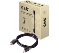 Câble de raccordement club3D HDMI Fiche mâle HDMI-A, Fiche mâle HDMI-A 3.00 m noir CAC-1373 10K UHD, 8K UHD, ignifuge Câble HDMI