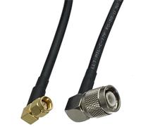 Câble de raccordement coaxial RF RG58 TNC-SMA | Câble à angle droit mâle à mâle 6 pouces-5M(20inch)