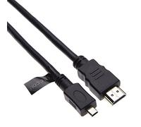 Cable de raccordement compatible avec BlackBerry Z30, Asus Zenbook, Sony DSC-HX400V, IdeaTab S6000H, Gopro HERO5, HERO4 Black, HERO4 Silver, HERO3+, HERO3 a TV Moniteur avec Port HDMI | 3m