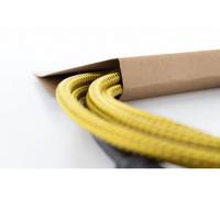 Câble de raccordement Cordial 14764 Jack instruments [1x Jack mâle 6,3 mm (mono) - 1x Jack mâle 6,3 mm (mono)] 3 m noir, jaune