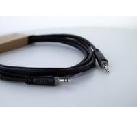 Câble de raccordement Cordial 14830 Jack audio [1x Jack mâle 3.5 mm - 1x Jack mâle 3.5 mm] 3 m noir gaine en PVC, torsadé