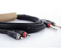 Câble Audio Double Jack Mono - RCA 3 M