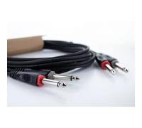 Câble de raccordement Cordial 14845 Jack audio [2x Jack mâle 6,3 mm (mono) - 2x