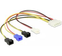 Câble de raccordement Delock alimentation 0.2 m multicolore