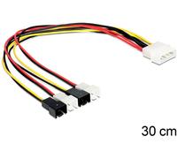 Câble de raccordement Delock alimentation 0.3 m multicolore
