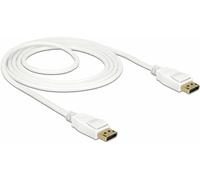DeLOCK 85509 câble DisplayPort 1,5 m Blanc