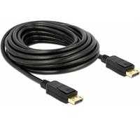 Câble de raccordement Delock DisplayPort Fiche mâle DisplayPort 7 m noir 84860 blindage triple, contacts dorés, 4K UHD Câble DisplayPort