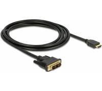 DELOCK 85584 - Câble DVI 18+1 mâle > HDMI-A mâle 2 m noir